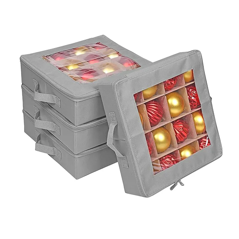 Christmas ornament storage box