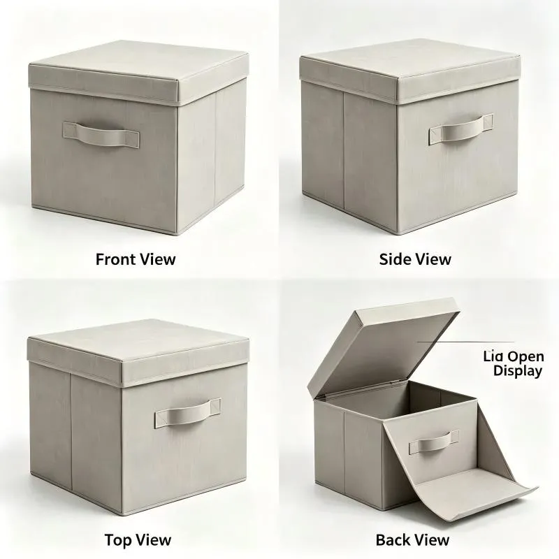 Foldable Fabric Storage Box2