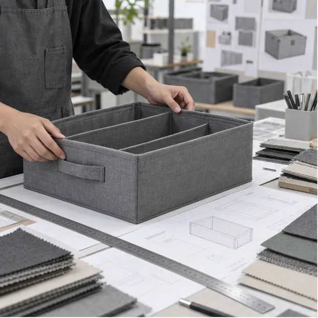 Custom storage organizer sample development